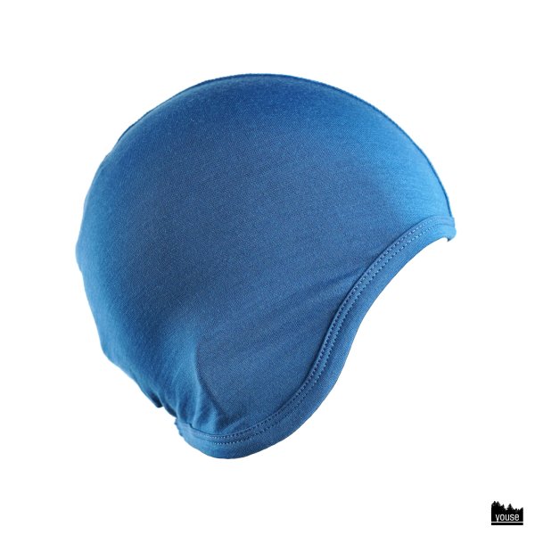 Helmmütze Kinder blau